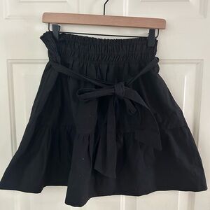 Anthropologie Black Women's Skirt Size M NWT